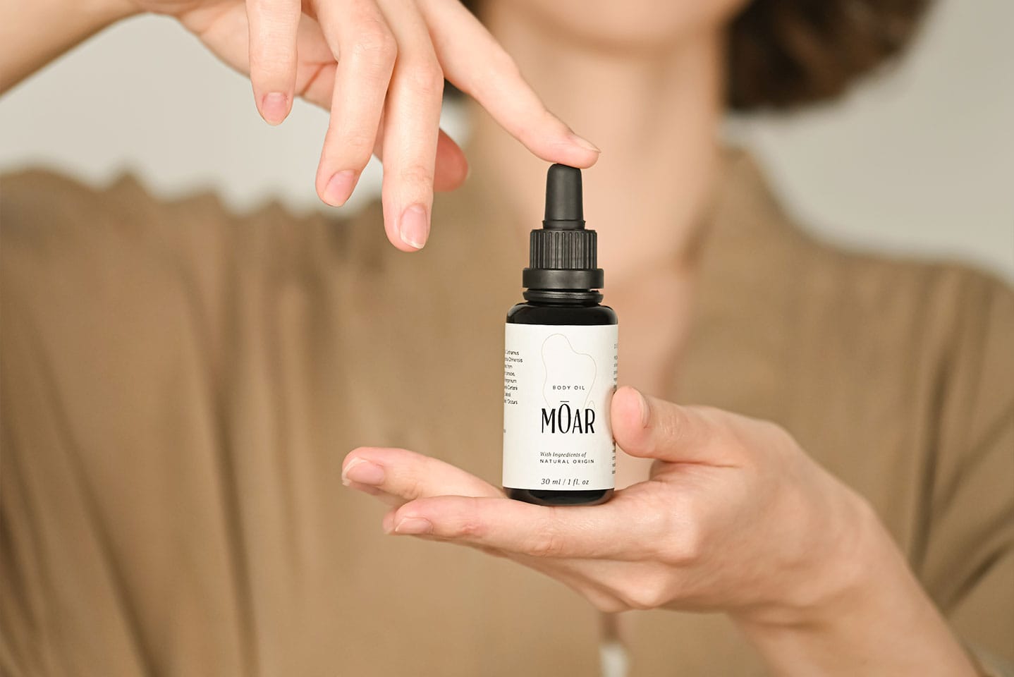 MOAR CBD Body Oil with naturally derived ingredients