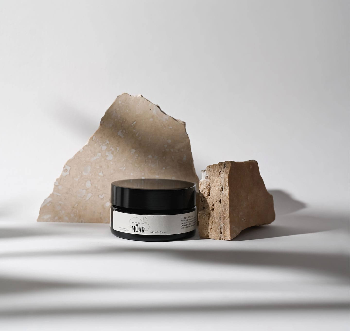 MOAR CBD Body Scrub benefits for smooth and glowing skin